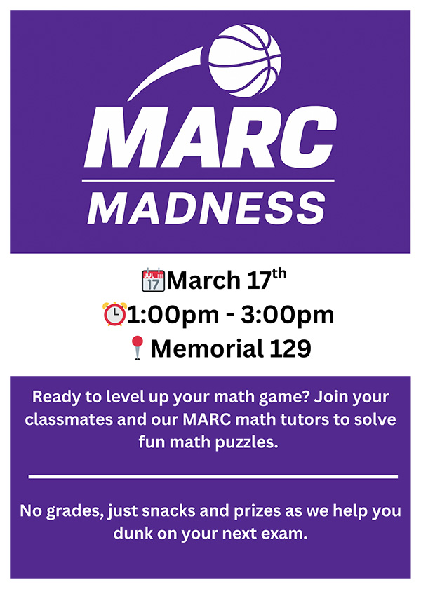 Flyer with same info as description.